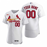 St. Louis Cardinals Customized Nike White 2020 Stitched MLB Flex Base Jersey,baseball caps,new era cap wholesale,wholesale hats